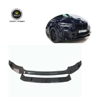 2019 X5 G05 M sport Carbon Fiber Front Bumper Lip Splitter Spoiler For BMW X5 G05