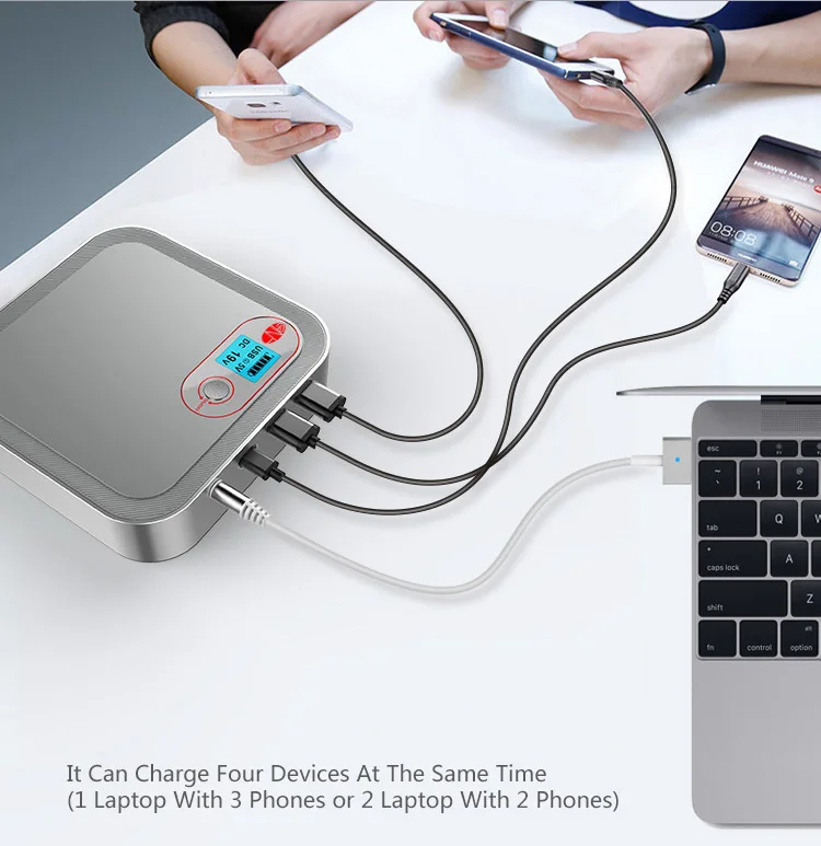 Quick Charge Laptop Battery Charger Power Bank 20000mAh 296wh - ANKUX.COM