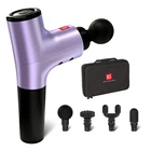 Nova Electric Rechargeable Sports Deep Tissue Muscle Vibration Body Massager Massage Gun Therapy Gun With 7 Massage Heads