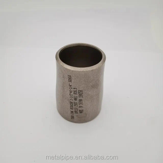 TOBO ASTM A185 F53 2507 Staalbuisbevestigingen CONCENTRIC ECCENTRIC Reducer 2