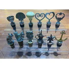 Wine Stopper Wholesale Custom High Quality Zinc Alloy Wine Stopper Metal Wine Bottle Stopper Wine Stopper Custom
