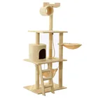 Natural Sisal Cat Pet Entertainment Center Multi-layer Furniture Cat Tree Tower