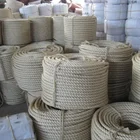 3 & 4 strands natural sisal rope manila rope for packing