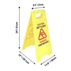 A frame Wet Floor Caution Sign Customized Caution Wet Floor Sign Stand High Quality Plastic Safety Board