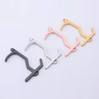 Metal Hand Door Opener Elevator Handle Tool Keychain No Touch Hands Free Clean Key