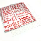 Paper Hamburger Paper OEM Factory Customized Hamburger Wrap Aluminum Foil Laminated Paper