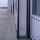 sliding glass door/hangar sliding door/steel doors