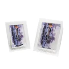 Acrylic Friends 5x7 Large Size Glitter Picture Frames Acrylic Friends Family Snow Globe Photo Frame Gifts