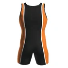 design your own custom sportswear cheap sublimated wrestling singlets for men