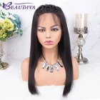 100% Human Hair 360 Lace Frontal Straight Wigs With Baby Hair For Black Women, remy 360 brazilian human hair wigs