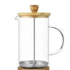 Coffee Newest Unique Design Bamboo French Press Coffee With Cork Base