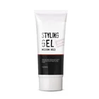 Private label alcohol free barber strong hair gel ,organic biotin gel for barber