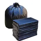 Professional High Quality Custom Size Durable Thickness Black Trash Garbage Bag