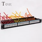 TOM-PN-19 new type INLINE COUPLER patch panel of colour
