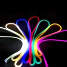 Outdoor 8x16mm double side emitting 12V/220V/110V flex LED neon strip rope light