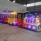 Train 2020 New Design Tourist Attraction Trackless Train Ride Playground Equipment For Train