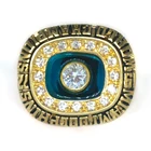 Men's signet jewelry stamping blank ceramic ring for inlay