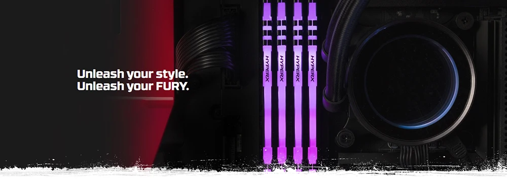 Kingston HyperX FURY DDR4 RGB Memory 2666 MHz 3200MHz DDR4 CL15 DIMM XMP 8GB 16GB Memoria Ram ddr4 for Desktop Memory Rams
