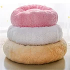 Wholesale Factory Manufacturer Fabric Felt Fluffy Velvet Cave Pet Dog Cat Bed