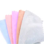 Towel Solider Color Cationic Towel Warp Face Towel Coral Fleece In Wholesale