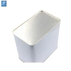 2.5L rectangular tin cans 2.5 liter square metal containers