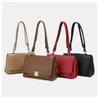 Hand Bags Hand Bags Women Genuine Leather Crossbody Women Hand Bags With Strip Wholesale Customized Handbags
