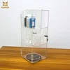Professional Design Counter Top Rotating 3 Tier Clear Acrylic Fast Accessories Phone Wireless Charger Display With Lock