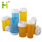Plastic Vial Plastic Vial Supplier 40DR Plastic Medical Vial Child Resistant Container Thumb Click Vial Bottle