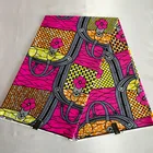 polyester african wax super java print fabric