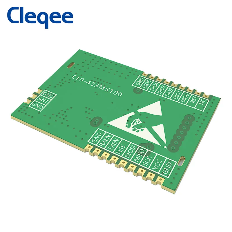 Cleqee-2 E19-433M20SC SX1278 GFSK 433M 5km Long Range Wireless Receiver Transceiver LoRa 433MHz RF Module - ANKUX.COM