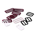 Factory supply nylon coated bra ring and slider bra adjusters for swimwear