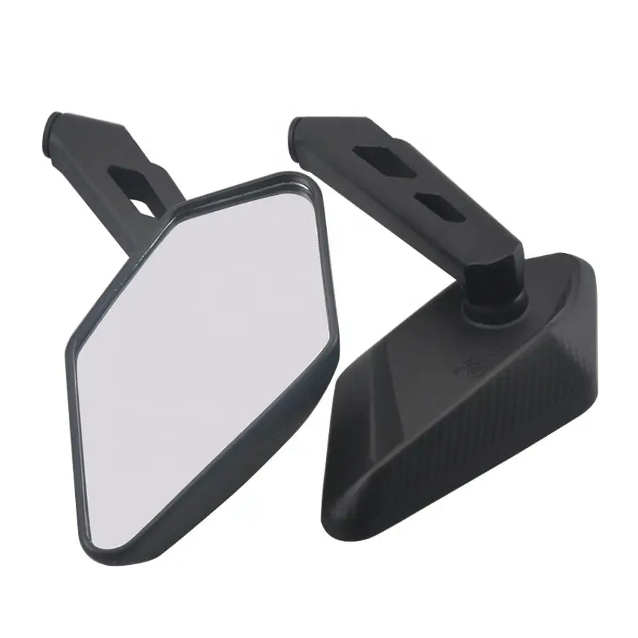 Motorcycle Handlebar Rear View Side Mirror Rearview Mirrors Universal for Honda Kawasaki Yamaha Suzuki Scooter KTM Benelli Black