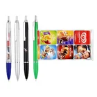 Banner Pen Pull Out Pen Plastic Logo Banner Pen Pull Out Pen For Promotion