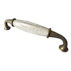 The fine quality zinc alloy D shape vintage knobs pulls drawer handles