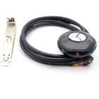 Cables Desktop PC Computer Case Power Supply Reset HDD Button Switch with LED Lights