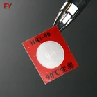 OEM PVC heat sensitive color changing temperature label sticker