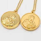 Metal Christian Catholic Medals Saint Medal Catholic Silver Miraculous Religious Christian Medal