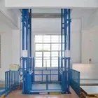 China manufacture hydraulic cargo elevator goods lift screw elevator