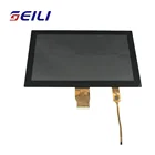 High Brightness RGB 50Pin 1024x600 LCD 10.1 inch Touch Screen