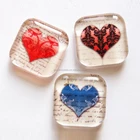 Promotional gifts custom glass fridge magnet