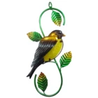 Garden Liffy Garden And Home Kingfisher Oriole Robin Peacock Metal Decorative Wall Art Hanging