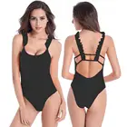 2020 Sexy Thong Bikini One Piece Swimwear For Women