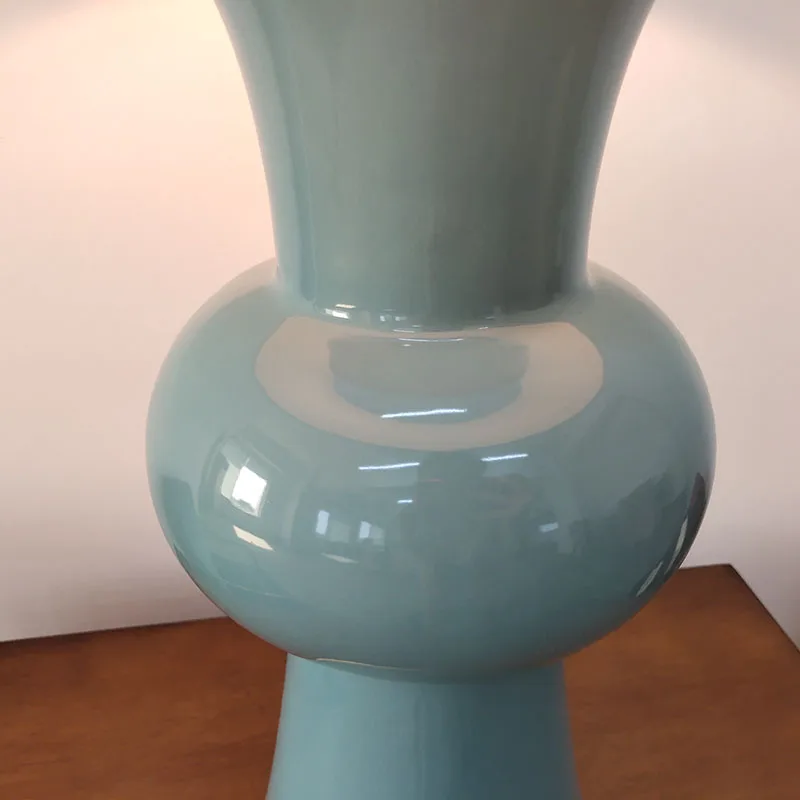 Home decorative chinese porcelain vase table lamp for Home Hotel Bedside Lamp