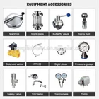 Brewing equipment conical fermenter 20BBL turnkey project of brewery