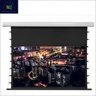 XY SCREEN 92" 4K Electronic Motorized Projection Screen Tab-Tensioned For Home Theater and Meeting room