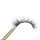 Eyelashes Synthetic 3d Mink Eyelashes 100% Handmade Mink Effect Pbt Synthetic Lashes