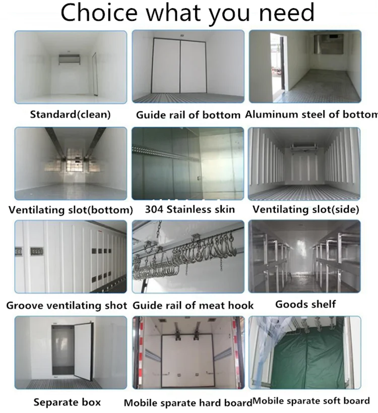 refrigerator truck units