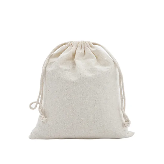 soft breathable cotton drawstring bag for your backpack bags