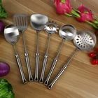 High Quality Custom-made Non-Magnetic Stainless Steel Cooking Utensil Home Kitchen Tool Set Appliance