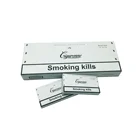 Wholesale Paperboard Cigarette Packaging Box Custom Printed Disposable Cardboard Paper Cigarette Box